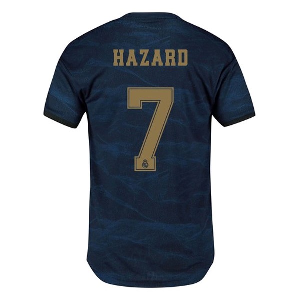Camiseta Real Madrid NO.7 Hazard 2ª 2019/20 Azul